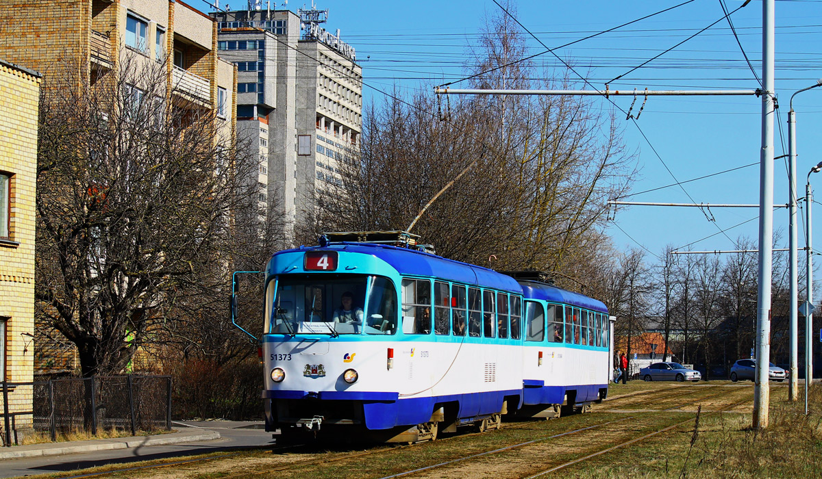 Рига, Tatra T3A № 51373