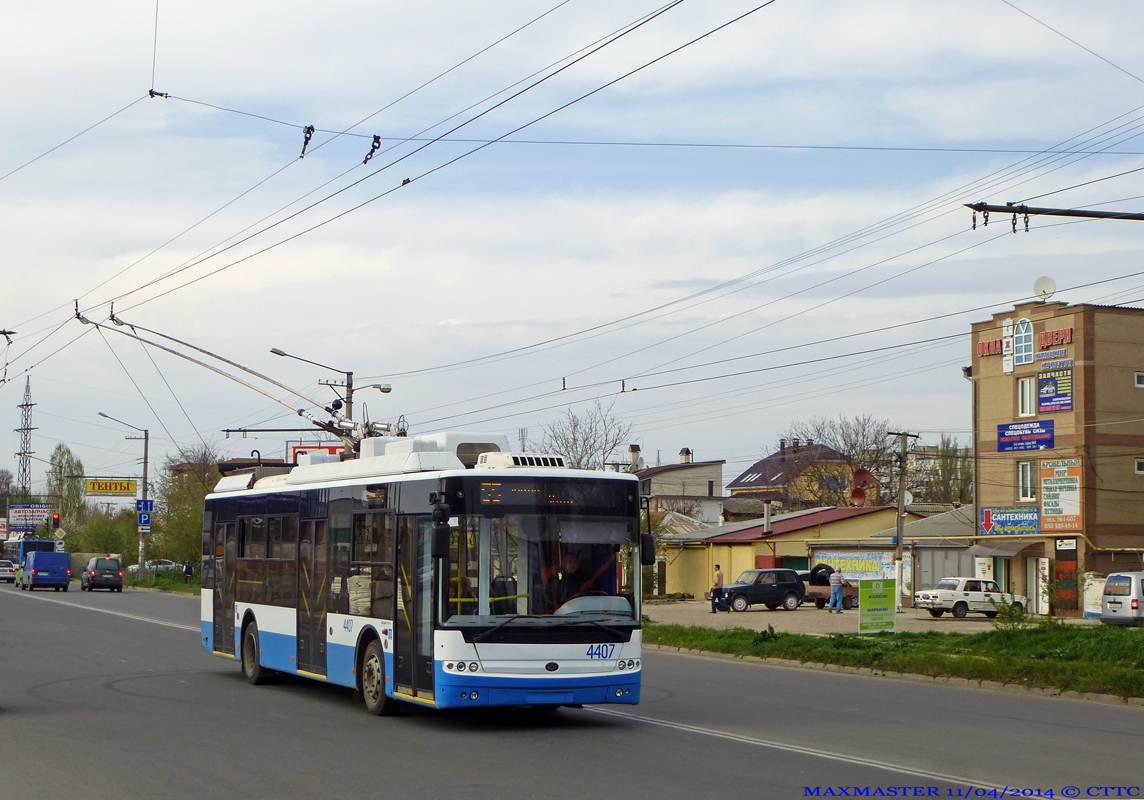 Крымский троллейбус, Богдан Т70115 № 4407