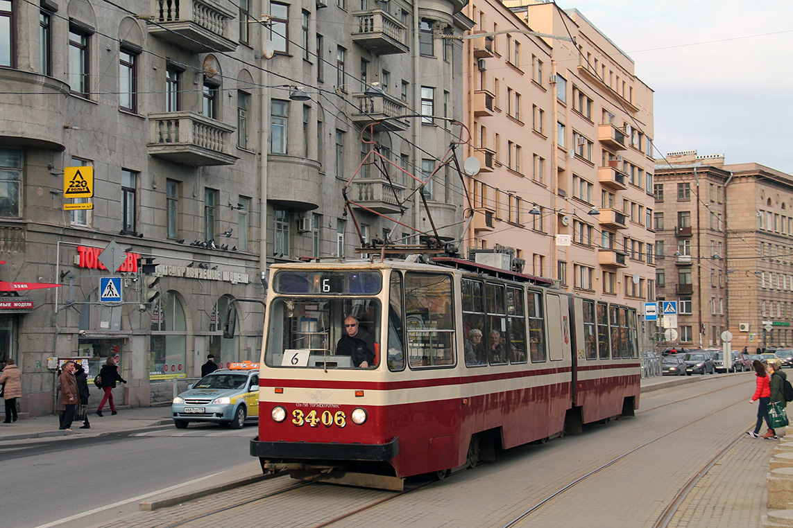 Saint-Petersburg, LVS-86K № 3406