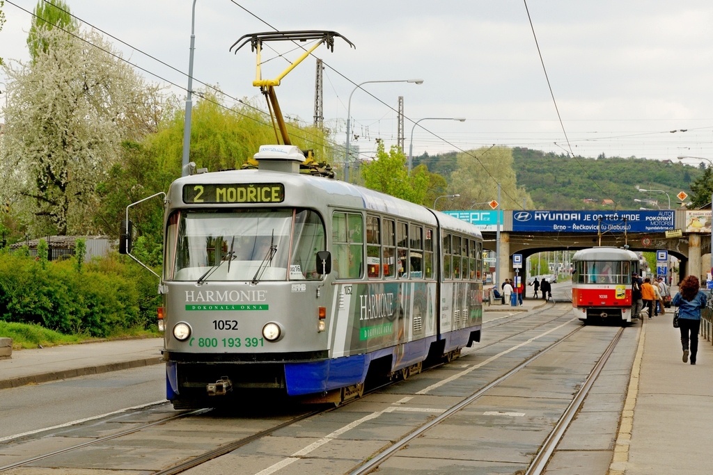 Brno, Tatra K2P Nr. 1052