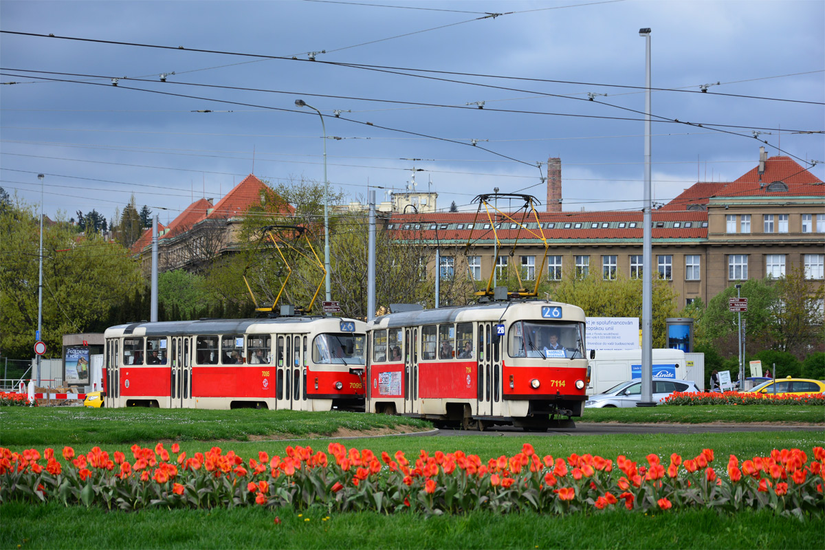 Прага, Tatra T3SUCS № 7114