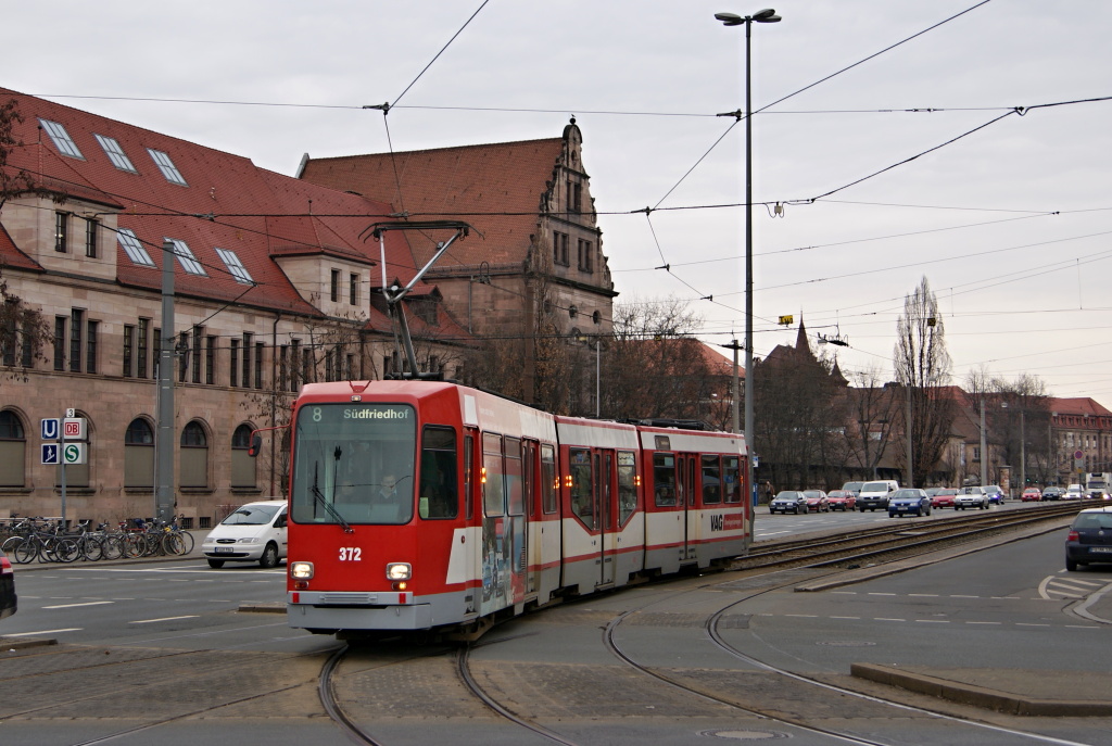 Нюрнберг, MAN/Duewag N8S-NF № 372