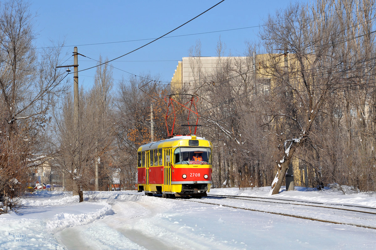 Волгоград, Tatra T3SU № 2708