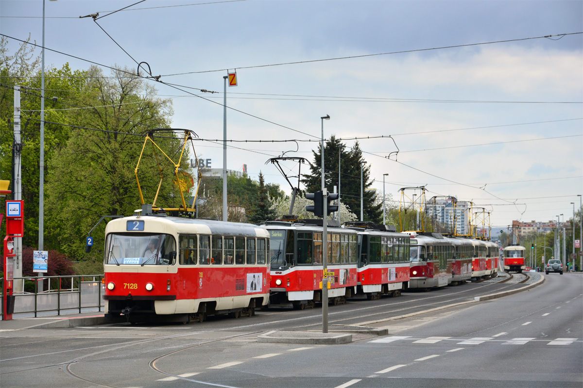 Прага, Tatra T3SUCS № 7128