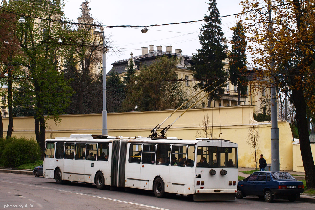 Львов, Škoda 15TrM № 599