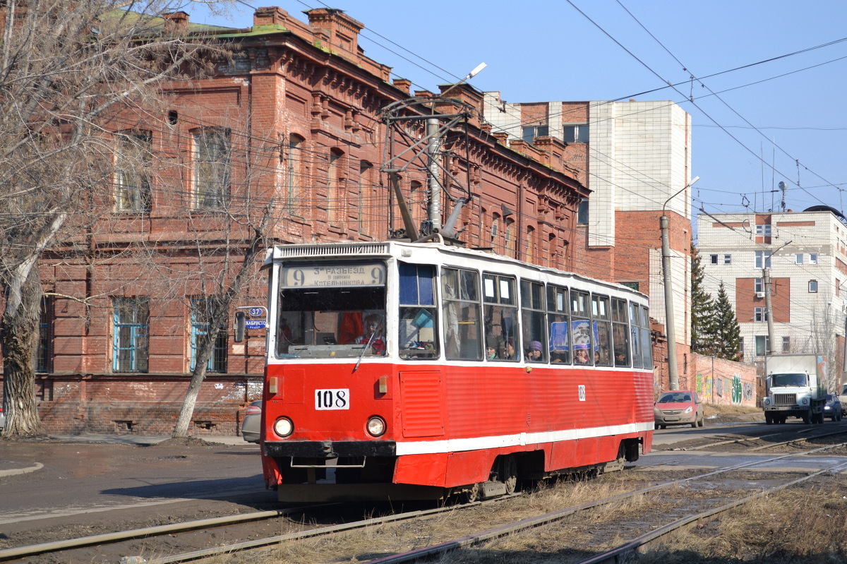 Омск, 71-605 (КТМ-5М3) № 108