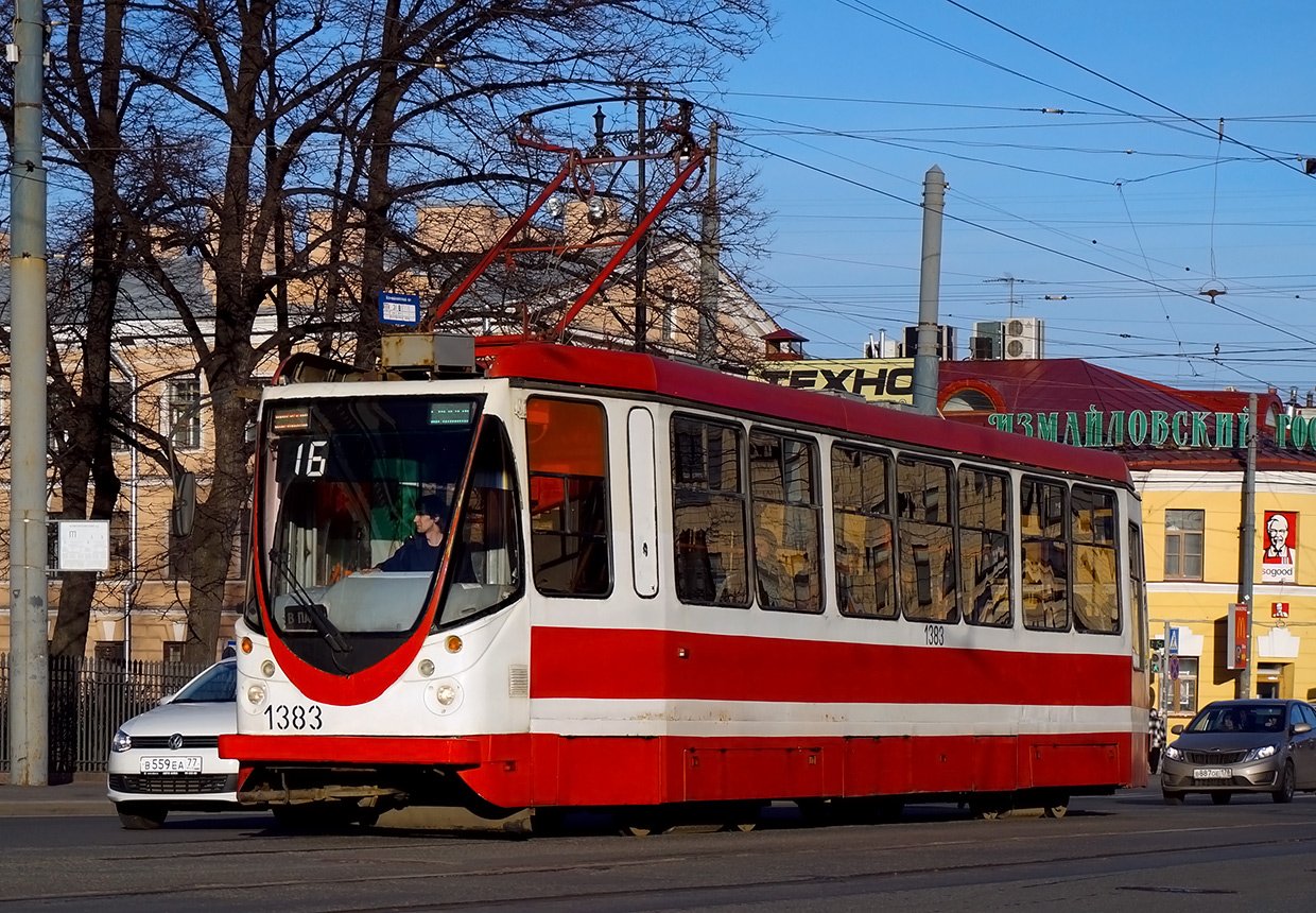 Санкт-Петербург, 71-134А (ЛМ-99АВН) № 1383