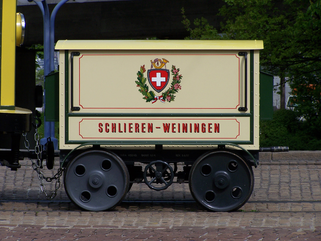 Цюрих, Двухосный прицепной вагон № o.Nr