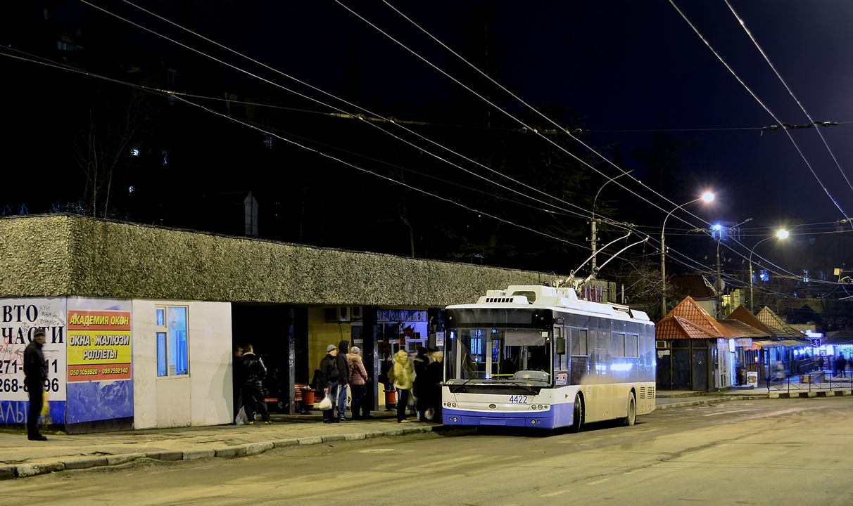 Крымский троллейбус, Богдан Т70115 № 4422
