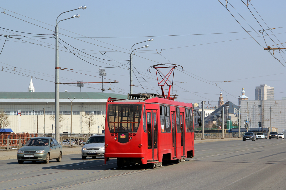 Казань, 71-134АЭ (ЛМ-99АЭ) № 1107