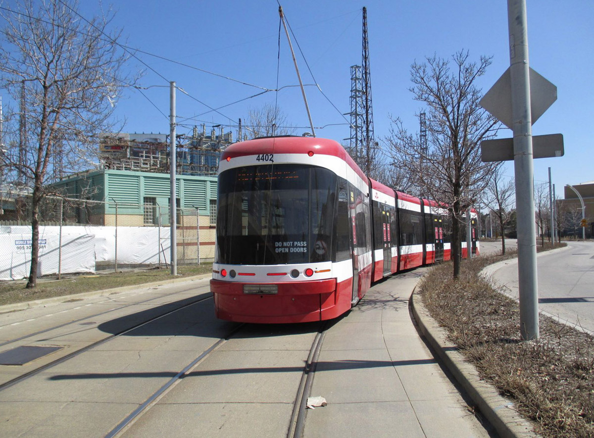 Торонто, Bombardier Flexity Toronto № 4402