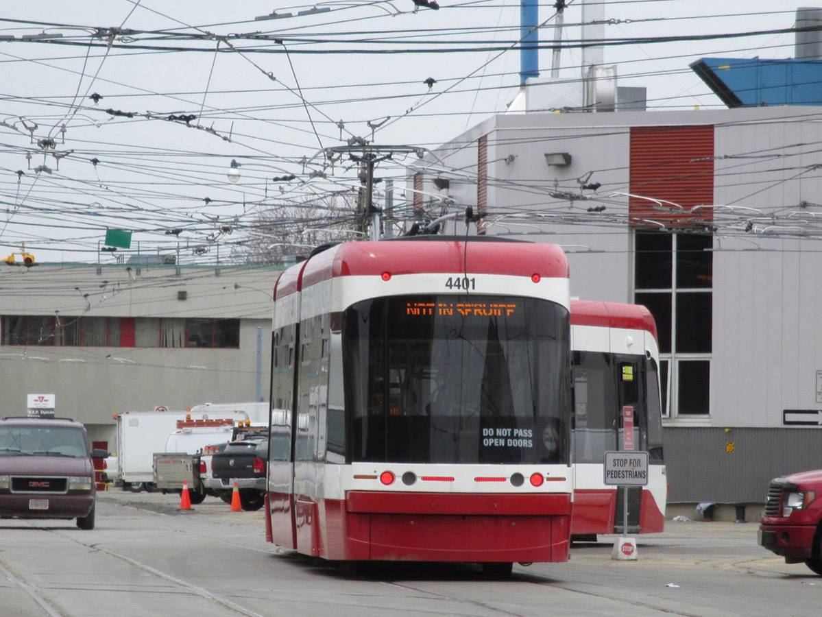 Toronto, Bombardier Flexity Toronto N°. 4401