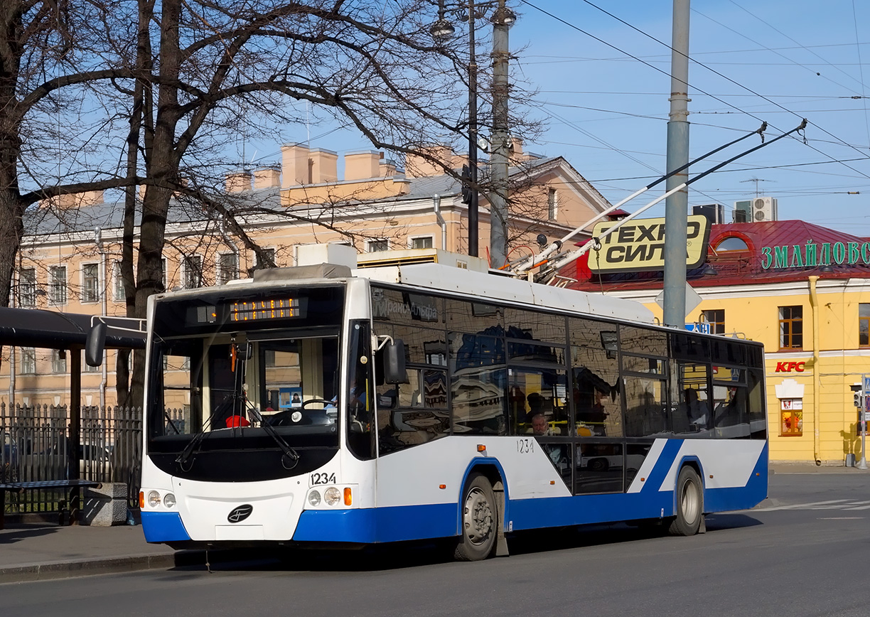Санкт-Петербург, ВМЗ-5298.01 «Авангард» № 1234