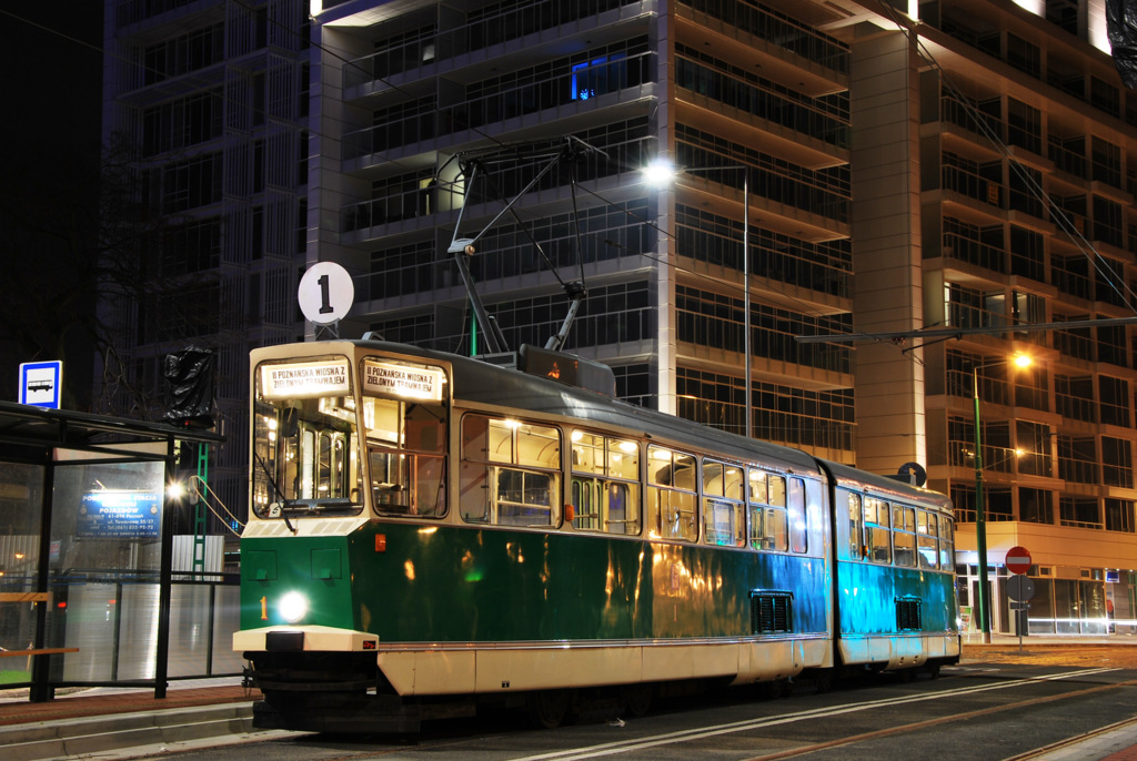 Познань, Konstal 102N № 1