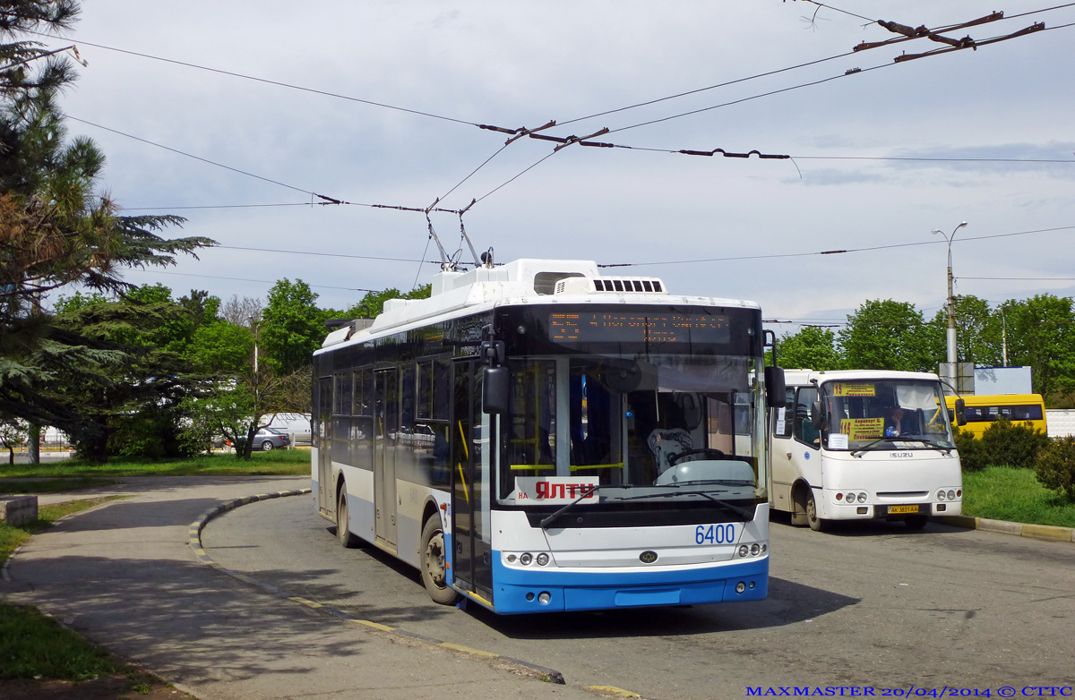 Крымский троллейбус, Богдан Т70115 № 6400