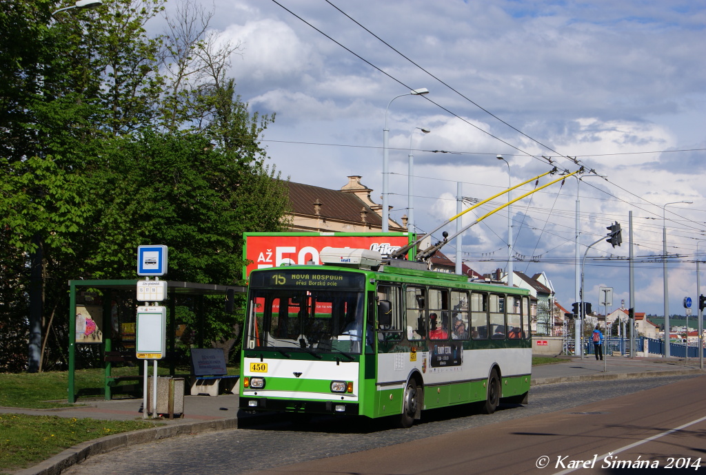 Plzeň, Škoda 14TrM № 450