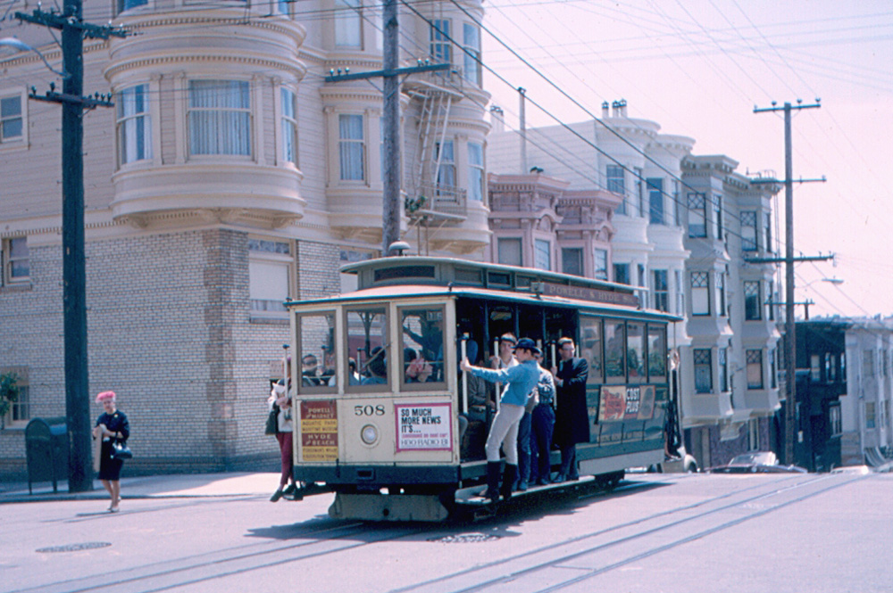 Сан-Франциско, область залива, Carter cable car № 508