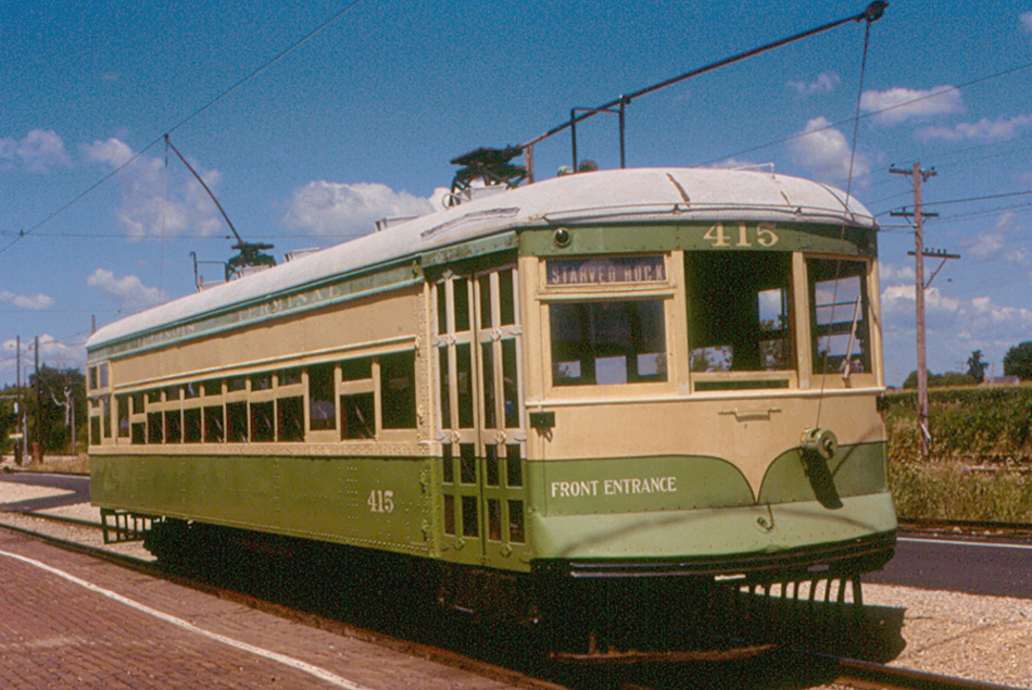 Юнион, Интерурбан St. Louis моторный № 415 Юнион, Интерурбан St. Louis моторный № 415