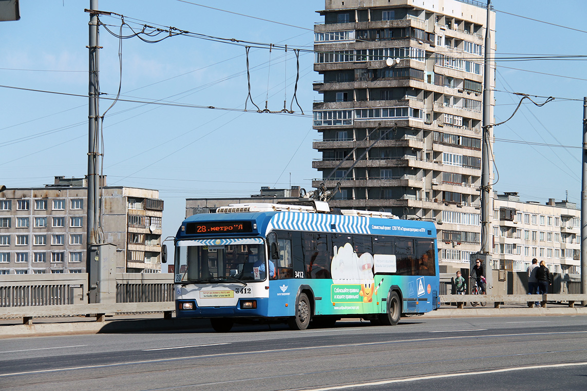 Санкт-Петербург, БКМ 321 № 3412
