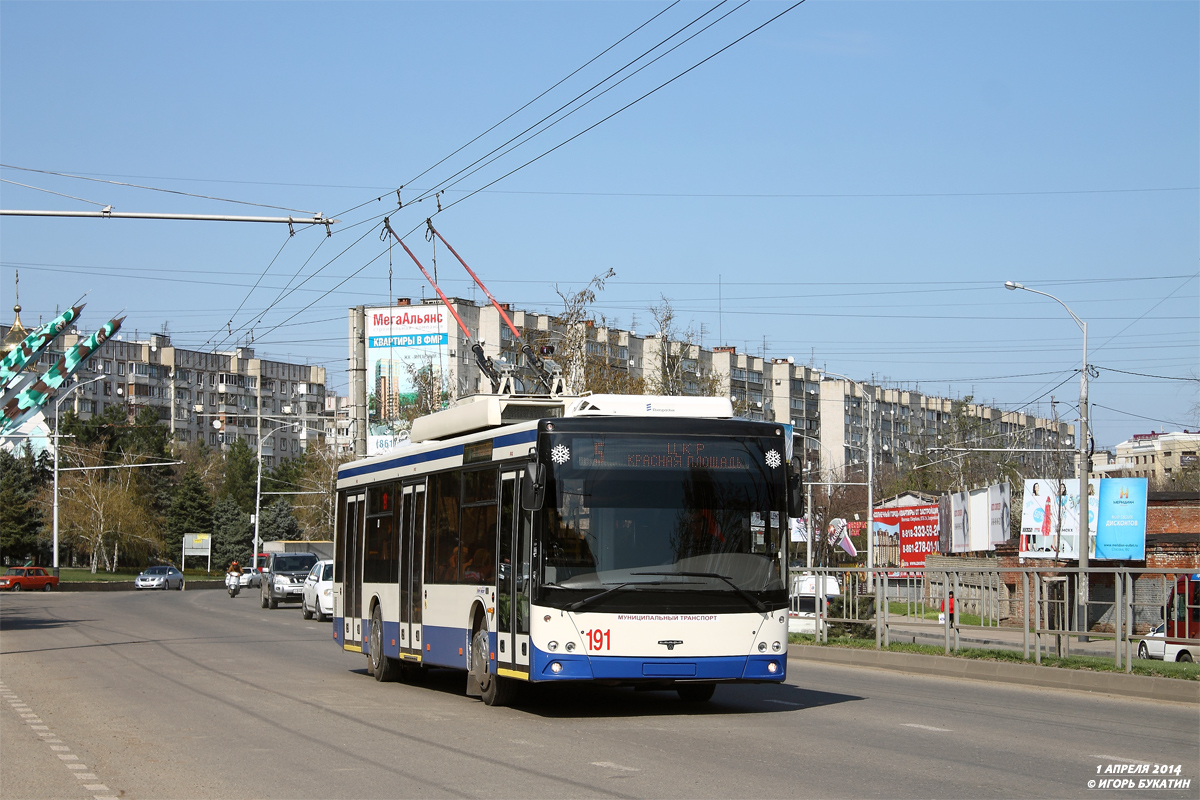 Краснодар, СВАРЗ-МАЗ-6275 № 191