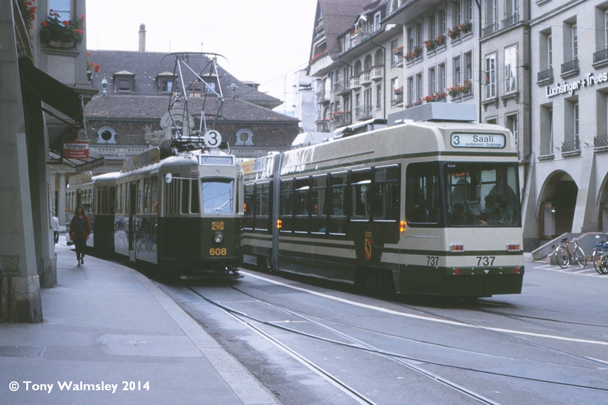 Берн, SWS/MFO/BBC Be 4/4 № 608