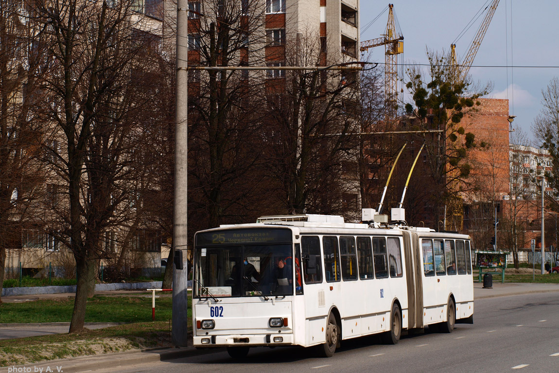 Львов, Škoda 15TrM № 602