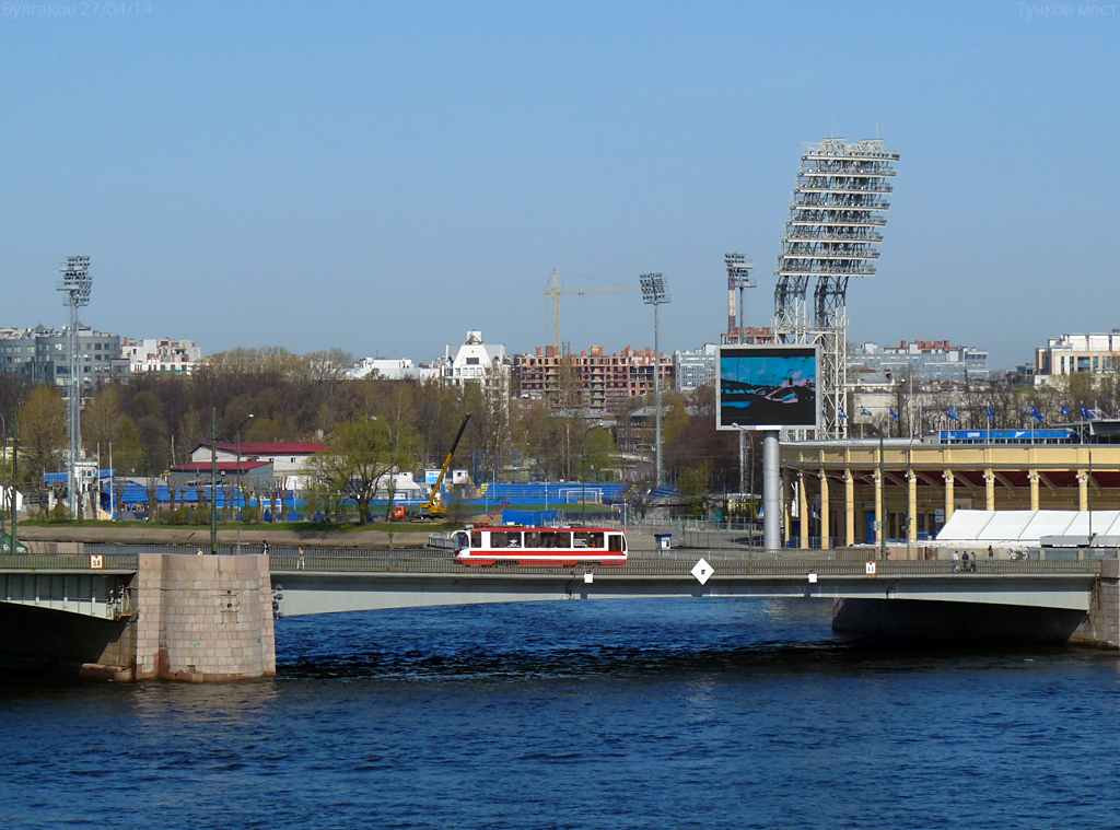 Санкт-Петербург, 71-134А (ЛМ-99АВН) № 3917; Санкт-Петербург — Мосты
