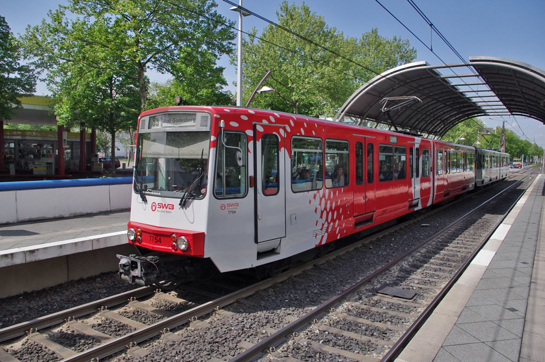 Bonn, Duewag B100S Nr. 7754