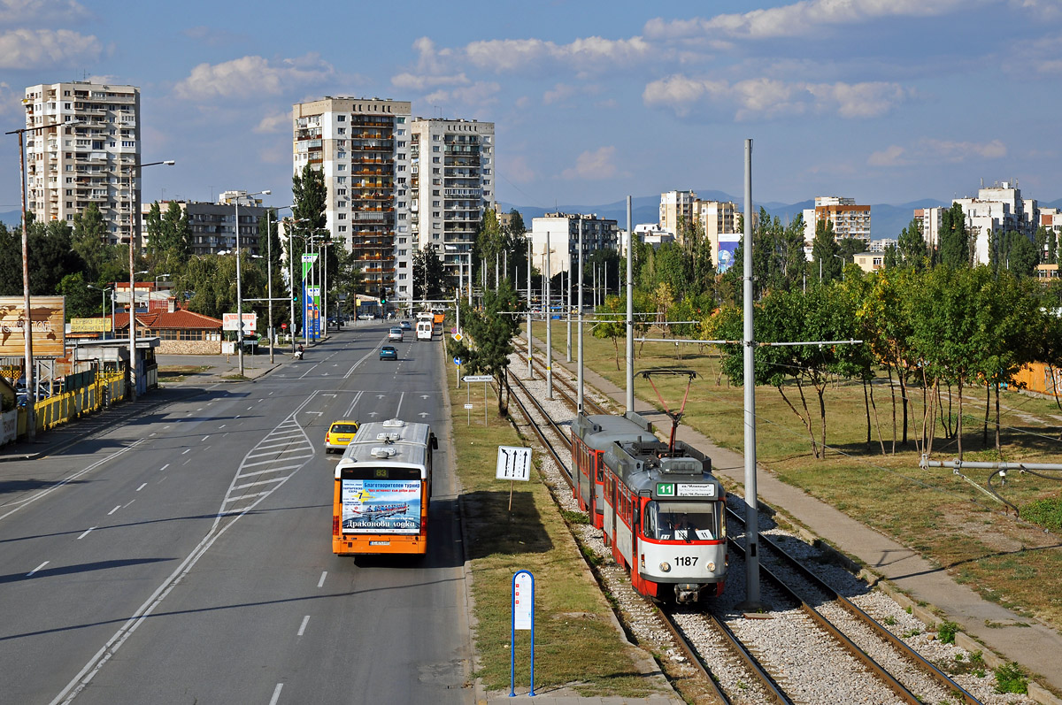 София, Tatra T4DC № 1187