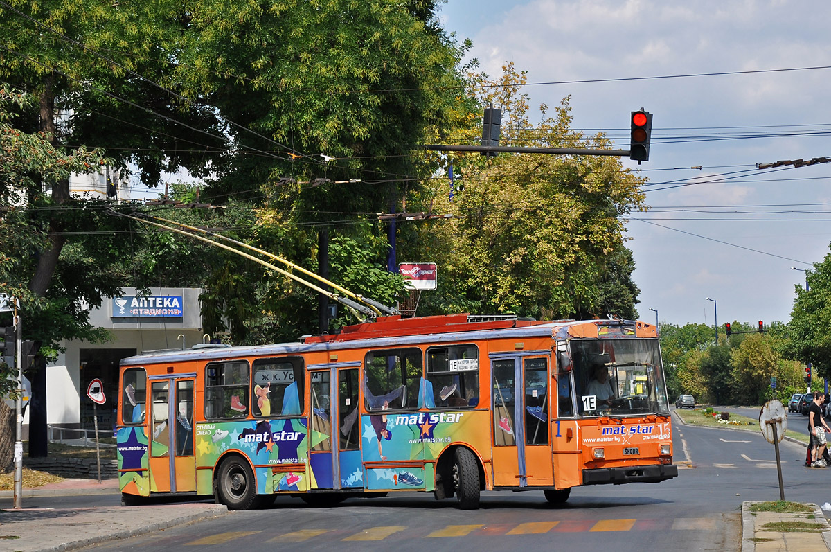 Пазарджик, Škoda 14Tr01 № 15
