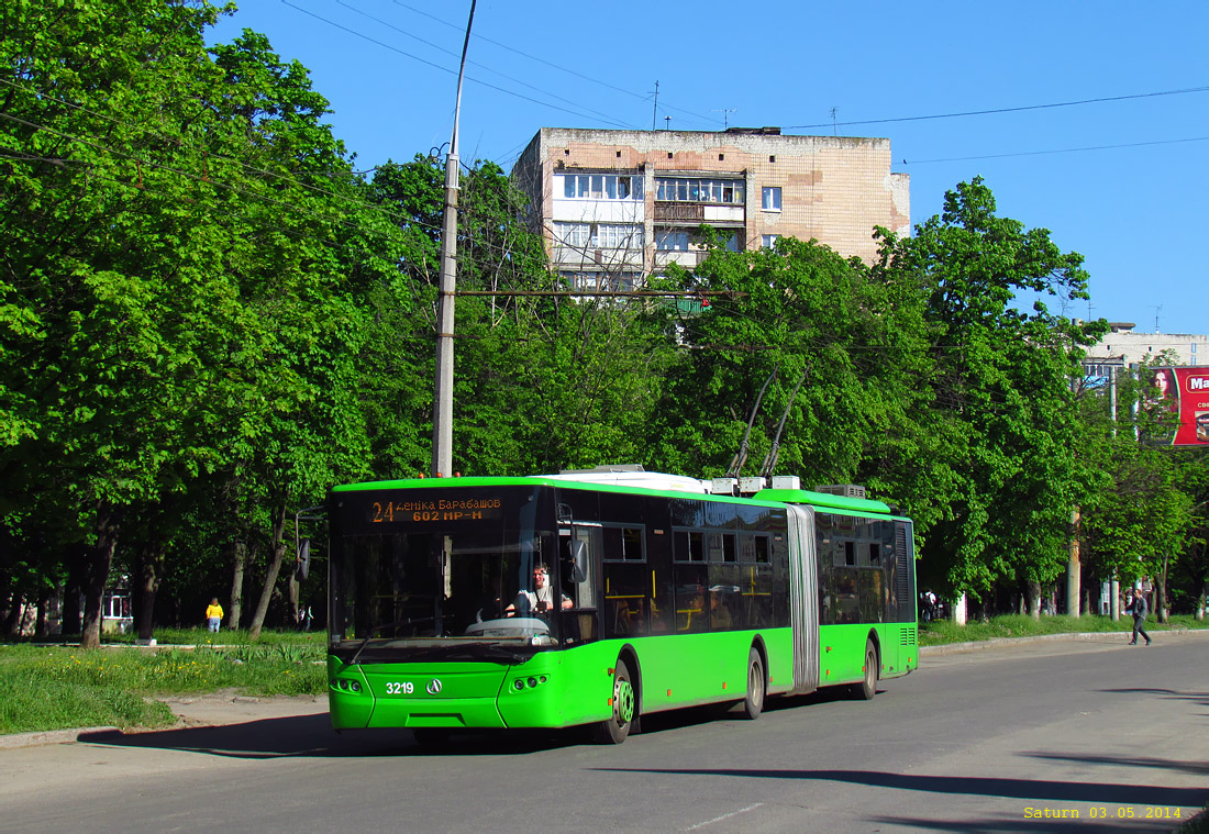 Charkov, LAZ E301D1 č. 3219