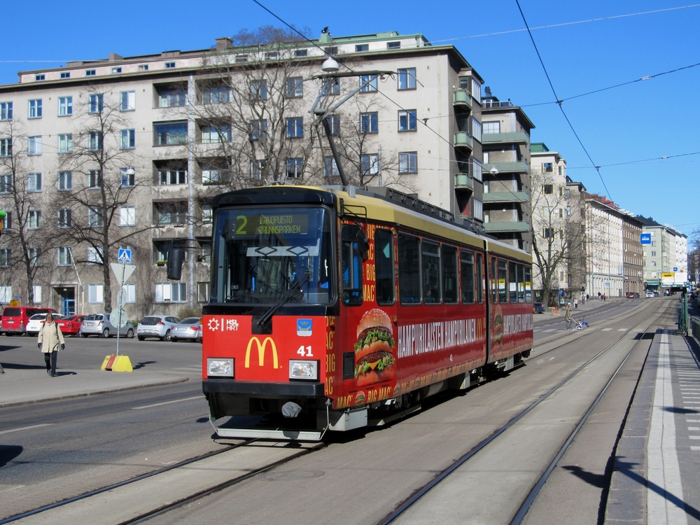 Хельсинки — Эспоо, Valmet NRV1 № 41