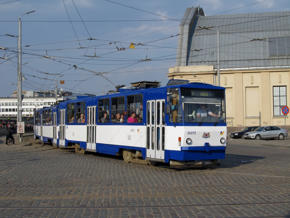 Рига, Tatra T3MR (T6B5-R) № 35272