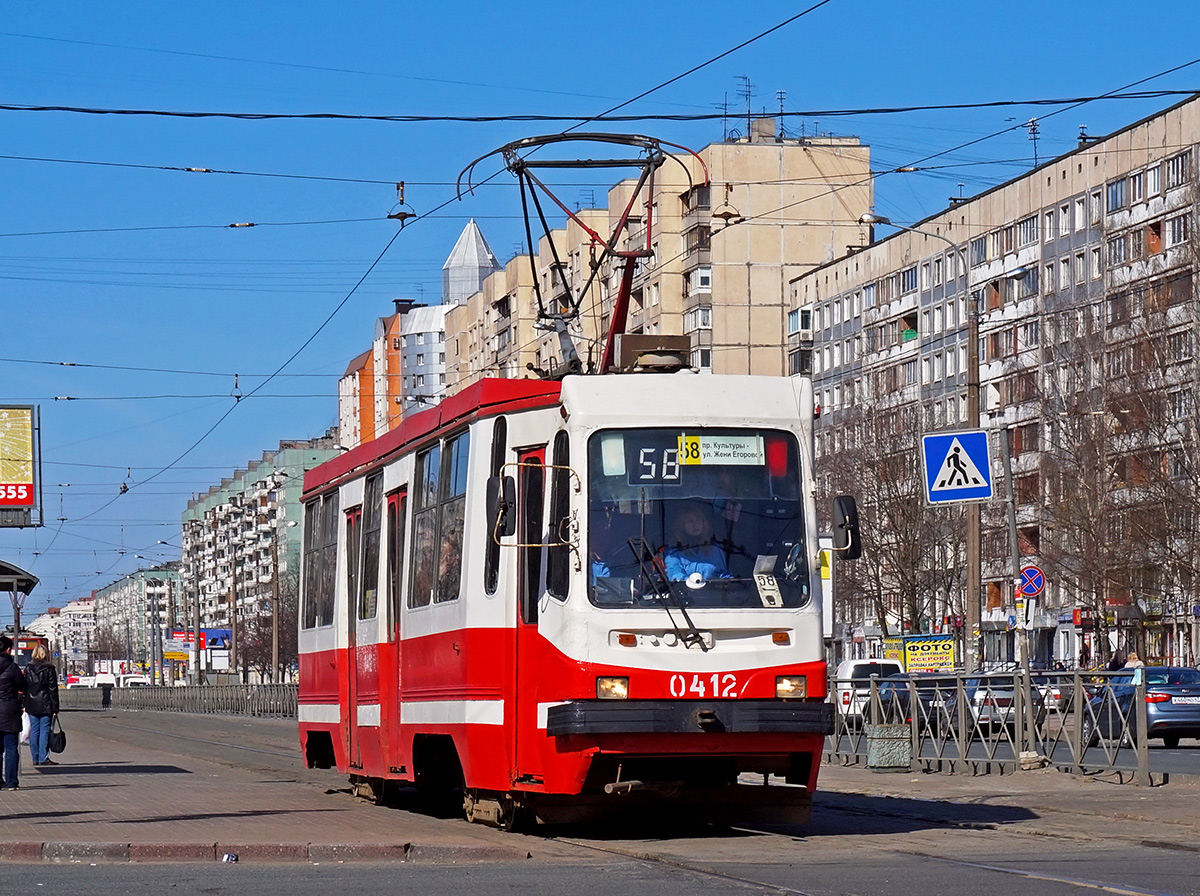 Санкт-Петербург, 71-134К (ЛМ-99К) № 0412