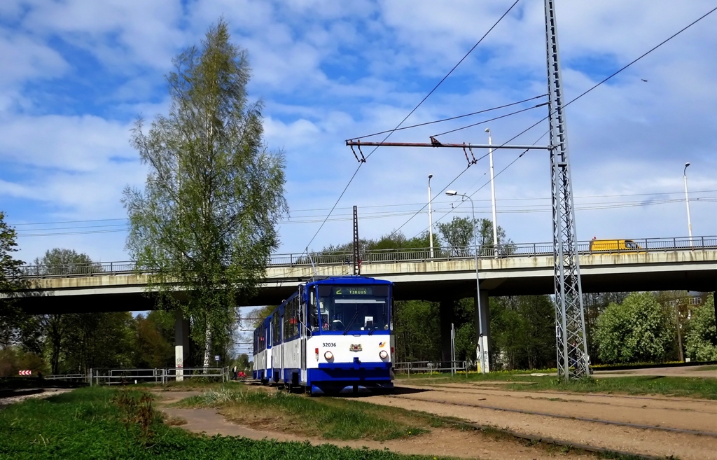 Рига, Tatra T6B5SU № 32036