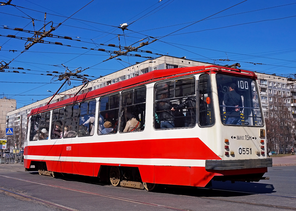 Санкт-Петербург, 71-134А (ЛМ-99АВ) № 0551