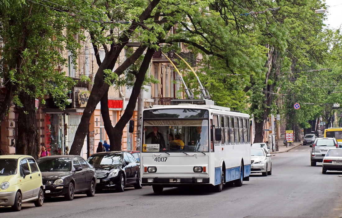 Odesa, Škoda 14Tr17/6M č. 4007