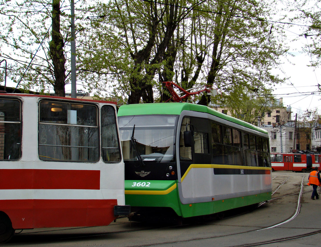 Санкт-Петербург, ЛМ-68М2 (мод. СПб ГЭТ) № 3602