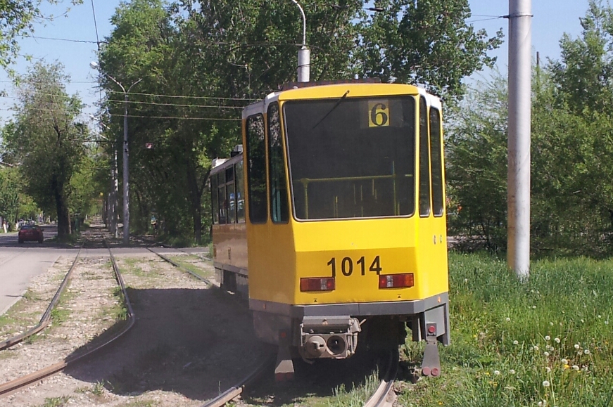 Алматы, Tatra KT4DtM № 1014