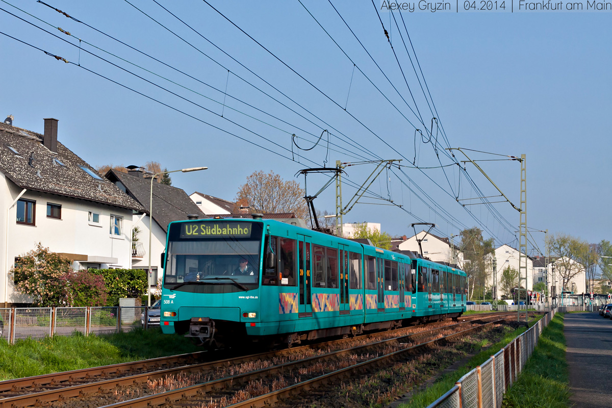 Франкфурт-на-Майне, Duewag U4 № 508