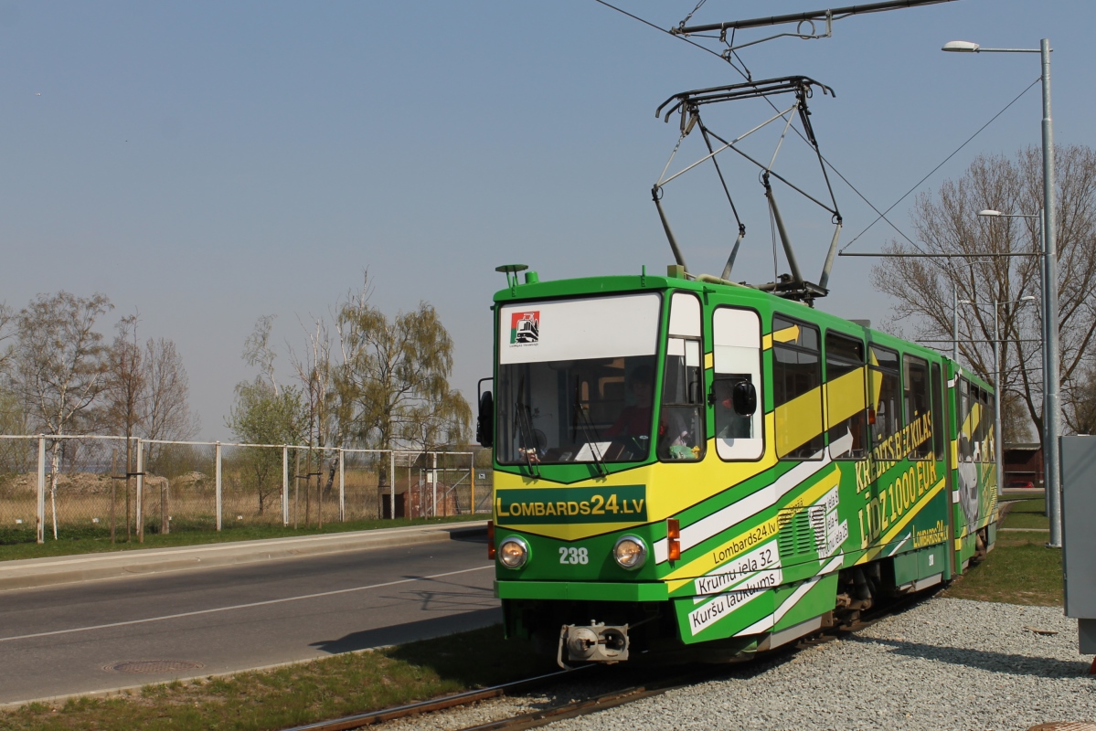 Лиепая, Tatra KT4D № 238