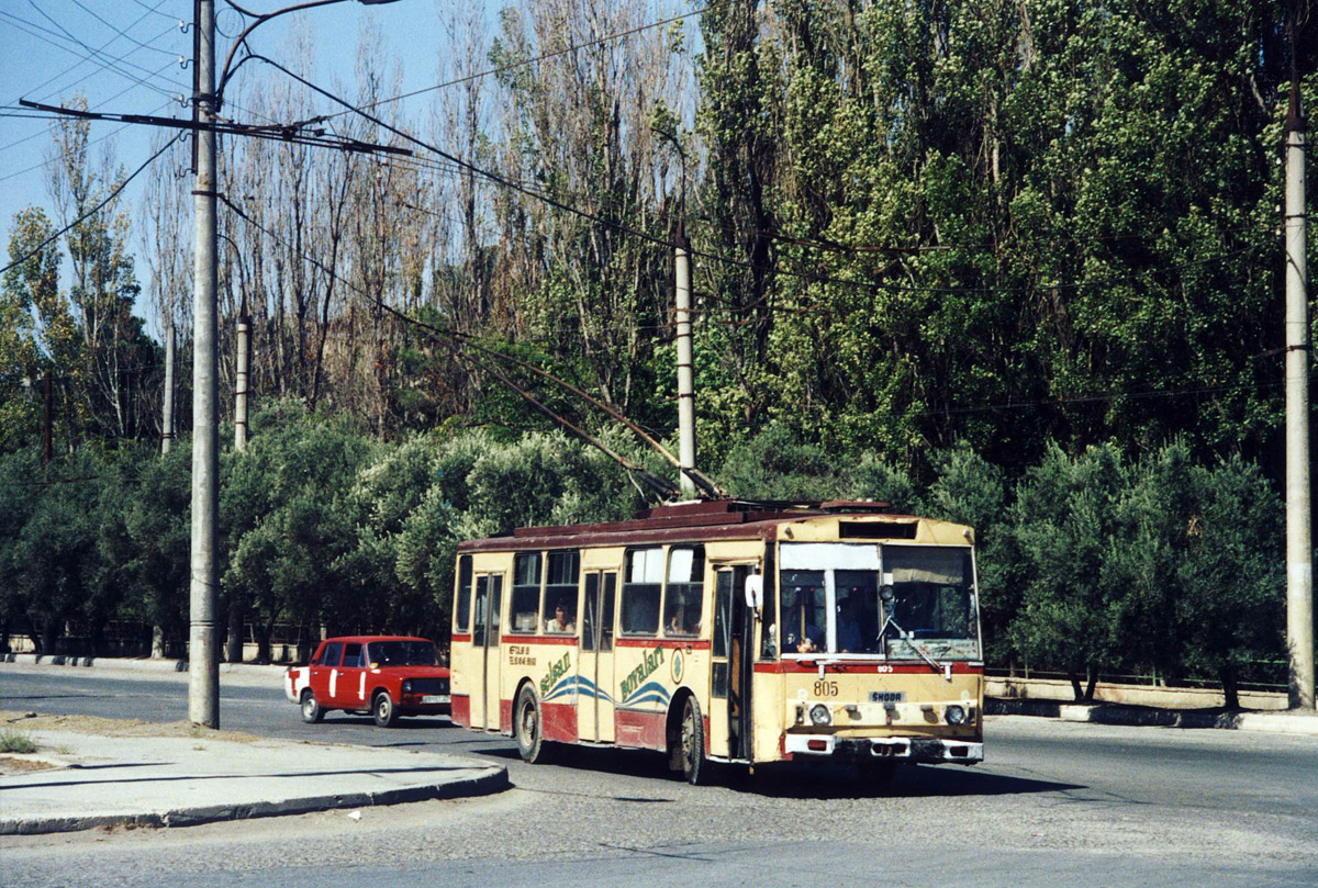 Baku, Škoda 14Tr02/6 # 805; Baku — September 1999