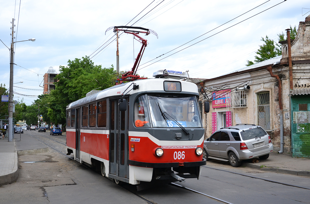 Краснодар, Tatra T3SU КВР ТМЗ № 086