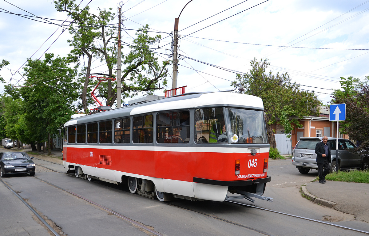 Краснодар, Tatra T3SU КВР ТМЗ № 045