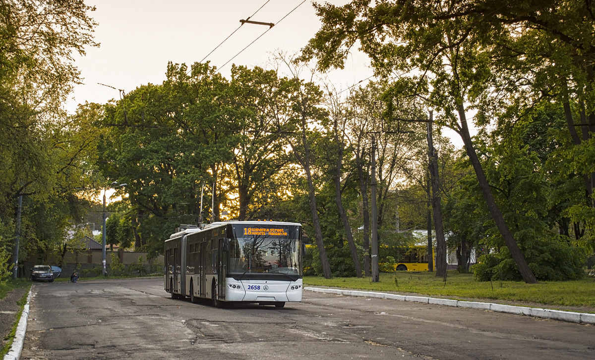 Київ, ЛАЗ E301D1 № 2658