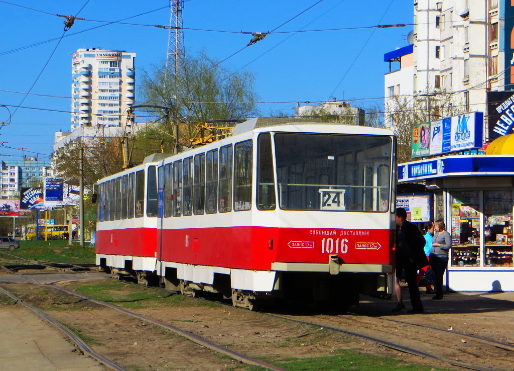Самара, Tatra T6B5SU № 1016