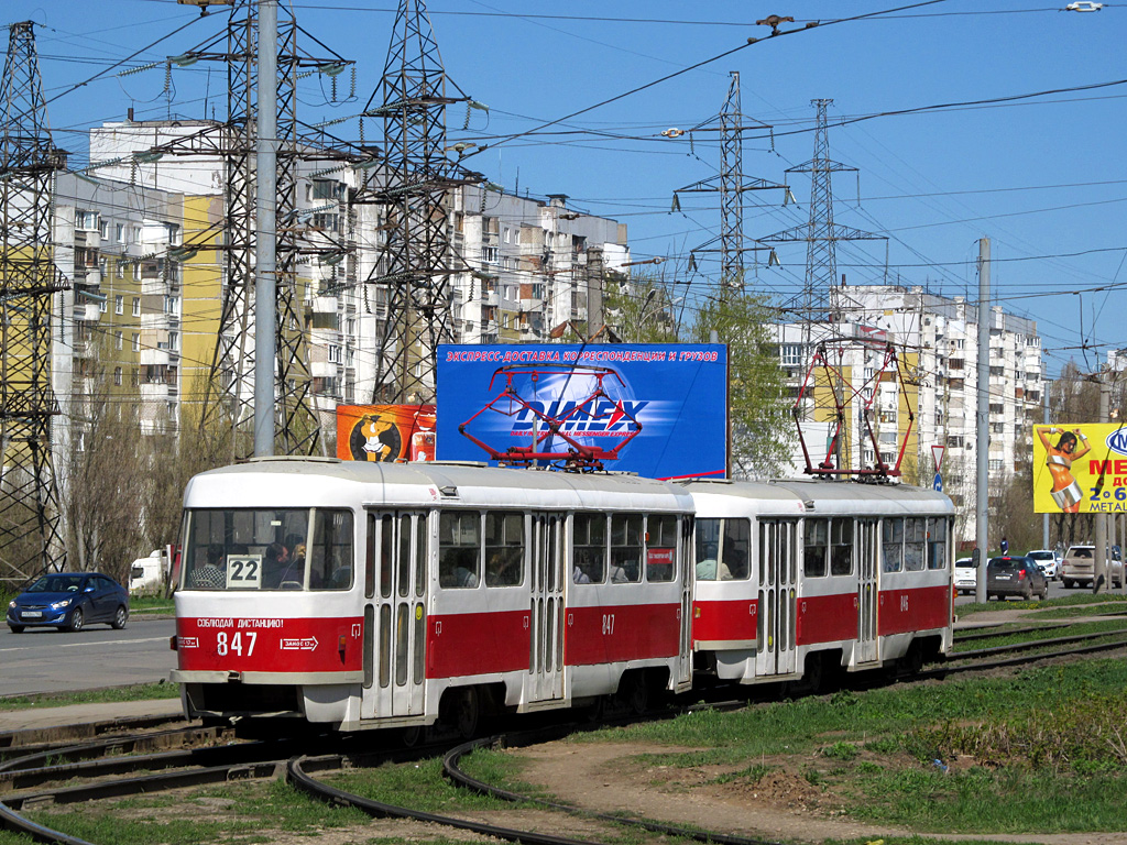 Samara, Tatra T3SU № 847