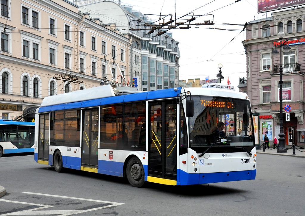 Санкт-Петербург, Тролза-5265.00 «Мегаполис» № 3506
