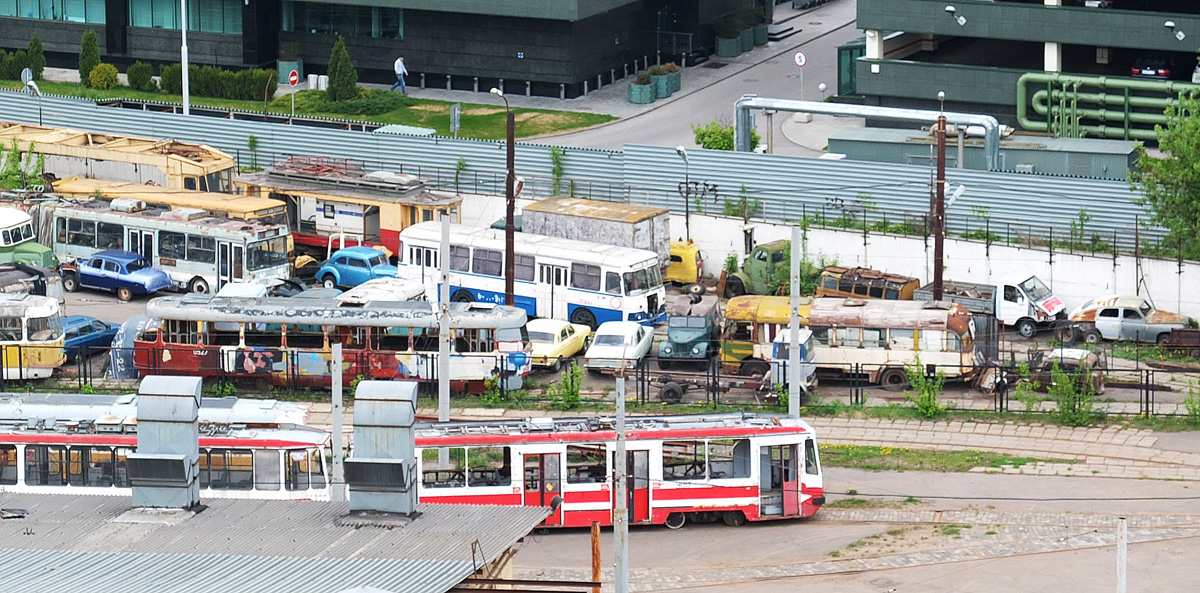 Moscow, 71-134A (LM-99AE) № 3017; Moscow — TRZ Plant; Moscow — Views from a height