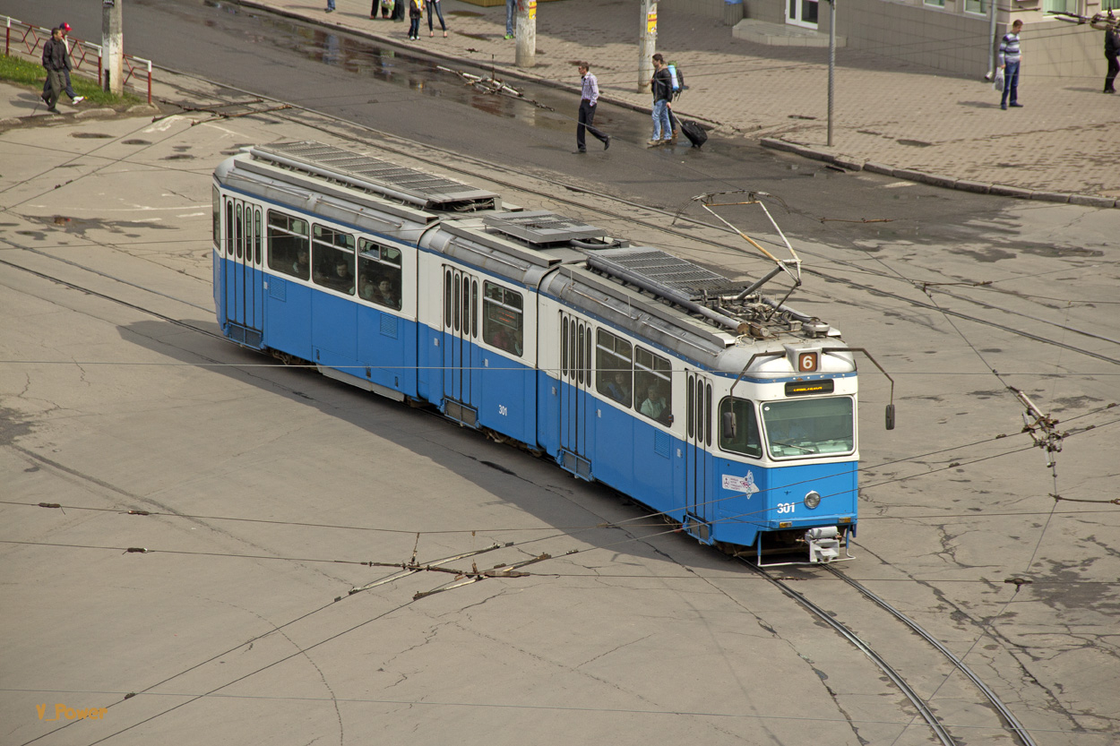 Винница, SWS/SIG/BBC Be 4/6 "Mirage" № 301; Винница — Электротранспорт Винницы с высоты